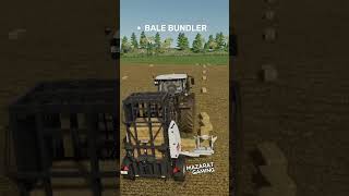 🍂 Bale Bundler 🐏 Farming Simulator 22 [upl. by Lindblad976]