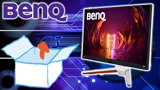 Unboxing  BenQ MOBIUZ EX3210U 4K Gaming Monitor [upl. by Noryak]