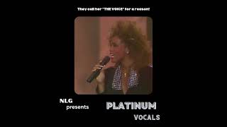 Whitney Houston singing quotI Wanna Dance with Somebodyquot live [upl. by Naitirb]