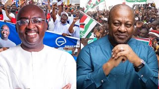 HOW GHANAIANS IN VOLTA REGION RECEIVED JOHN DRAMANI MAHAMA AND BAWUMIA AHEAD OF ELECTION 2024 [upl. by Frazier]