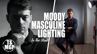 Moody Studio Lighting Tips for Masculine Models  Take amp Make Great Photography with Gavin Hoey [upl. by Emmy595]