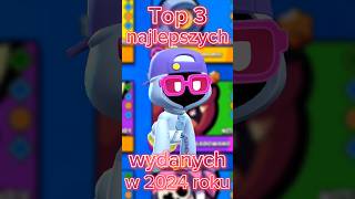 🔥Top 3 najlepszych zadymiarzy wydanych w 2024 roku🔥 brawlstars top3 brawlstarspolska polska [upl. by Hare]