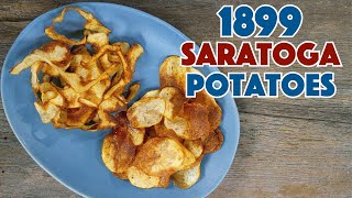 Which Is Best 1899 Saratoga Potatoes Vs Potato Chips Recipe  Old Cookbook Show  Glen amp Friends [upl. by Cassius]