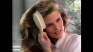 Prell Shampoo Commercial With Christie Brinkley 1985 [upl. by Garbe]