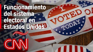 ¿Cómo funciona el sistema de votación en Estados Unidos [upl. by Countess991]