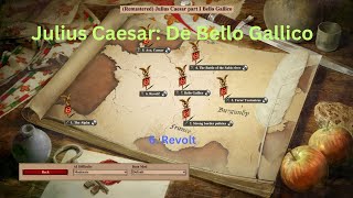 6 Revolt  Julius Caesar  De Bello Gallico  Age of Empires II DE  2p coop [upl. by Teillo]