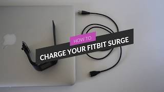 How To Charge Fitbit Surge [upl. by Kancler100]