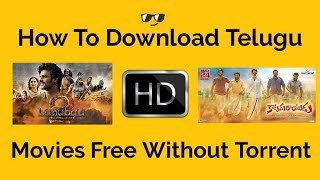 How To Download Telugu HD Free Movies  Without Torrent  Two Tech [upl. by Ecinrahs]