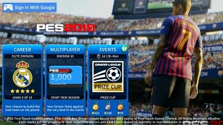 Download DLS 19 Mod PES 2019 Real Logo offlineonline [upl. by Artemisia]