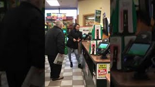 Woman in Store Makes an Early Morning Mess  ViralHog [upl. by Landon]