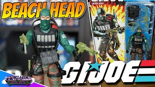 GI Joe Classified Beach Head Retro Card Back Review [upl. by Sinnoda632]