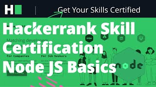 Hackerrank Certification Node JS Basics Recipes Pagination amp Order Processing  hackerrank [upl. by Oirobil]