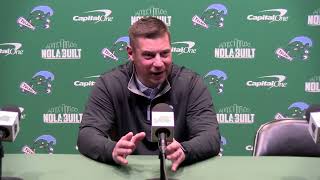 Tulane Football Coach Sumrall Press Conference 11124 [upl. by Ladnor]