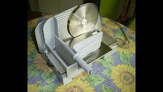 Funktionsprüfung GRAEF Allesschneider EH170 T Functional testing Food Slicer GRAEF EH170T [upl. by Zaragoza]