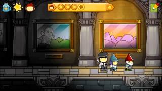 Scribblenauts Unlimited Walkthrough  The Virgule Gallery [upl. by Ephrem]