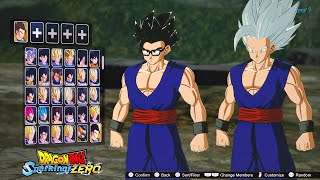 DRAGON BALL Sparking ZERO  New DBS Super Hero Gohan amp Beast Transformation Gameplay Mod [upl. by Leitao872]