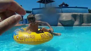 Aquapark ADALAND  Kusadasi  Turkey [upl. by Nirtiak]