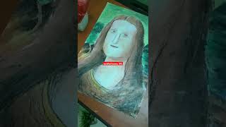 monalisa painting easy drawing and painting [upl. by Becky]