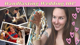 How to Have a HANDFASTING Wedding Ceremony 10 Tips  PDF SCRIPT [upl. by Suolevram]