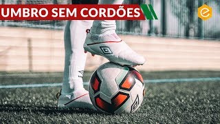 TESTE EM CAMPO DA NOVA CHUTEIRA UMBRO MEDUSAE 3 ELITE  UMBRO CHALLENGES ADIDAS IN LACELESS BOOTS [upl. by Drislane2]