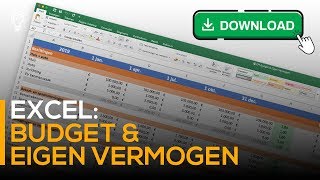 Excel Budget amp Eigen Vermogen [upl. by Tnomed]