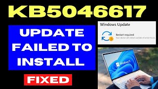 KB5046617 Update 24H2 not Installing on Windows 11 Fixed [upl. by Allanson]