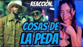 REACCIÓN  COSAS DE LA PEDA  PRINCE ROYCE FT GABITO BALLESTEROS [upl. by Ortiz]