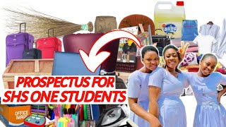 SHS Prospectus for 20242025 Academic [upl. by Eniluqaj]