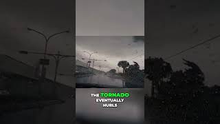 Terrifying TAIWAN Tornado Caught on Dashcam [upl. by Tallu]