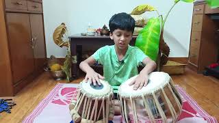 Kerava Taala  Ayush Chetan Prasad  Tabla [upl. by Llywellyn94]