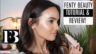 FENTY BEAUTY REVIEW AND TUTORIAL  DACEY CASH [upl. by Liliane]