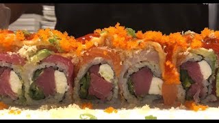 Sushi Special Sushi Rolls How To Make Sushi创意寿司卷 [upl. by Aicel]