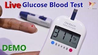 How To Check Blood Glucose At Your Home Using OneTouch Select Simple Glucose Monitor  Data Dock [upl. by Lucien]