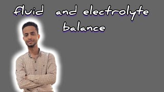 fluid and electrolyte balance [upl. by Aron]