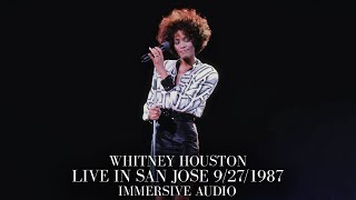 Whitney Houston  Didnt We Almost Have It All  LIVE in San Jose CA 1987  IM™ Audio Restoration [upl. by Eiramasil]