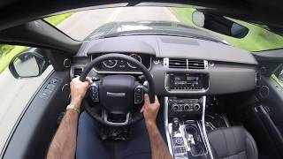 2017 Range Rover V8 Supercharged POV Drive  Virtual Test Drive [upl. by Anaitsirc]