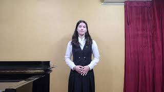 Rastlose liebe schubert 부산예고1학년2학기 2차향음 Anna [upl. by Hannahs]