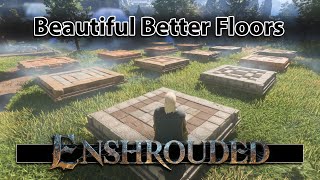 Enshrouded  Building  How to Make Better Floors for your Base [upl. by Donovan]