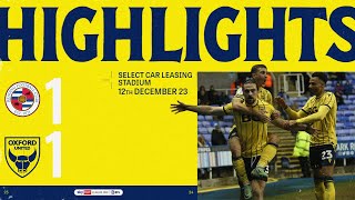 Reading v Oxford United highlights [upl. by Nylaret]