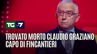 Trovato morto Claudio Graziani capo di Fincantieri [upl. by Merideth]