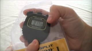 Accusplit S1xl Stopwatch [upl. by Belda]