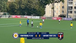 Montrouge FC 92  Antony Football Evolution  Match amical U11 [upl. by Laurette]