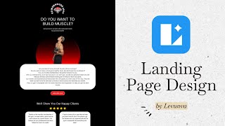 How to create a landing page in Lunacy for beginner [upl. by Corydon]