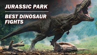 Jurassic Parks Best Dinosaur Fights [upl. by Noelani]