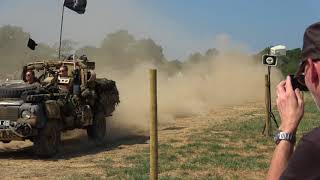 Land Rovers Including V8s at the Capel Military Vehicle Show 2018 in 4k [upl. by Limbert200]