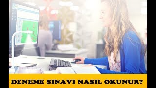 Deneme Sınavı Nasıl Okunur [upl. by Lougheed500]