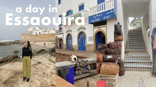 A Day in Essaouira Morocco 🇲🇦  the PERFECT quaint seaside town three hours from Marrakech [upl. by Ainoyek524]