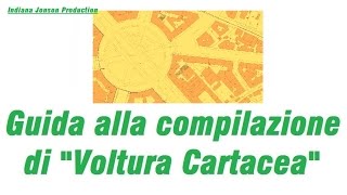 Guida alla compilazione del modello Voltura Cartacea per Successione [upl. by Sayres]