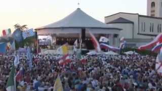 Youth Festival Medjugorje 2013 song quotHossanaquot [upl. by Adaliah521]