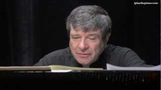 Piano Lesson with Jacques Rouvier on Debussy Clair de Lune [upl. by Barabas]